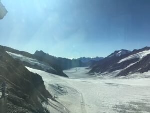 Outdoor shot from the Jungfraujoch Observatory.